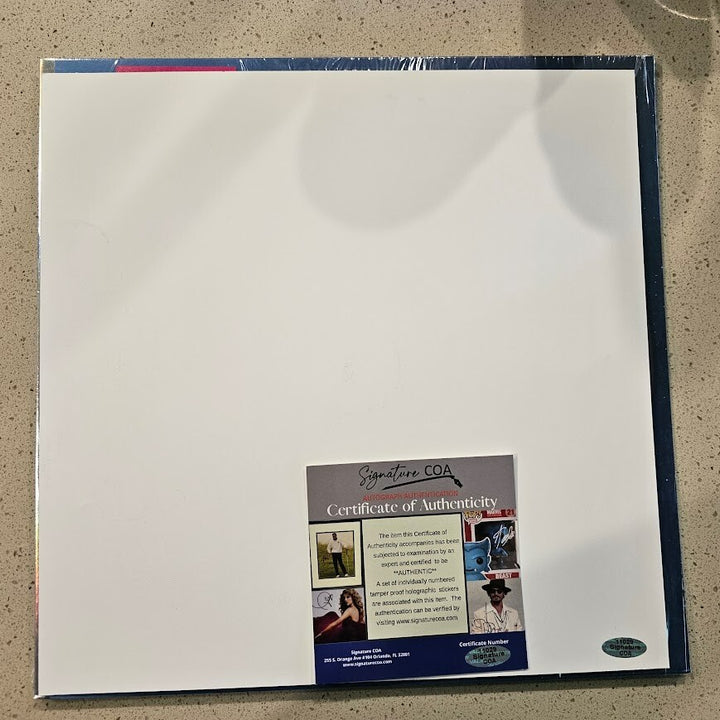 Cold Play Band  Signed Moon music  LP Vinyl Autographed COA Chris Martin