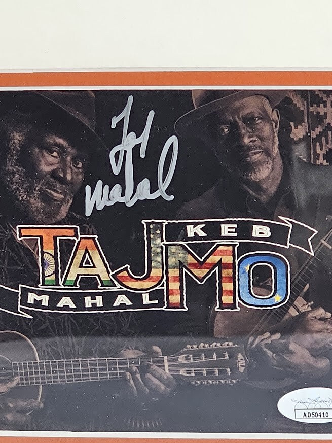 Taj Mahal signed Taj MO CD Autographed  JSA Authenticated