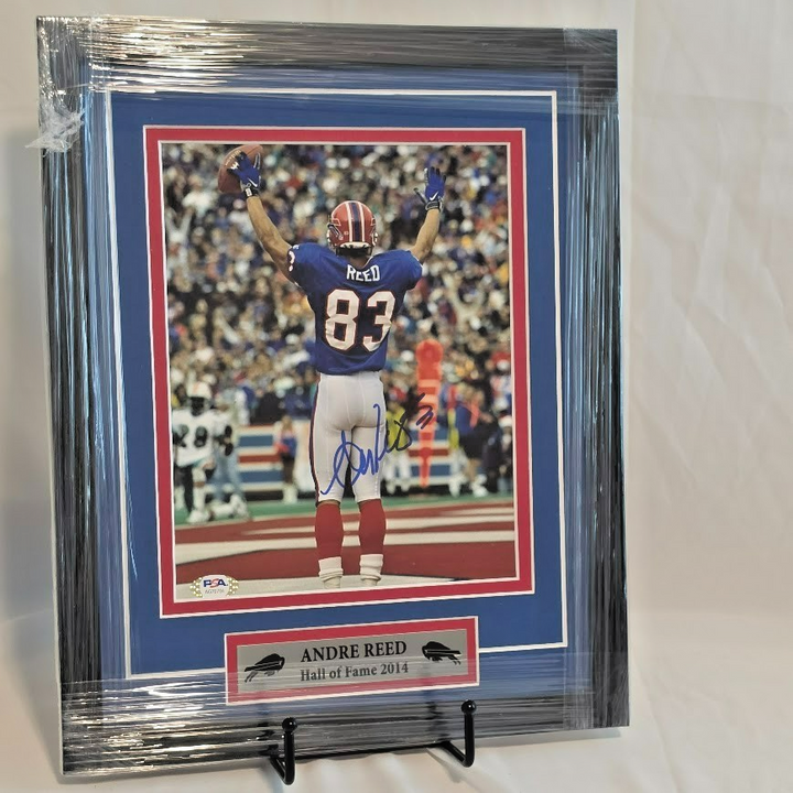 Andre Reed autographed   8x10 photo Buffalo Bills PSA Authenticated COA