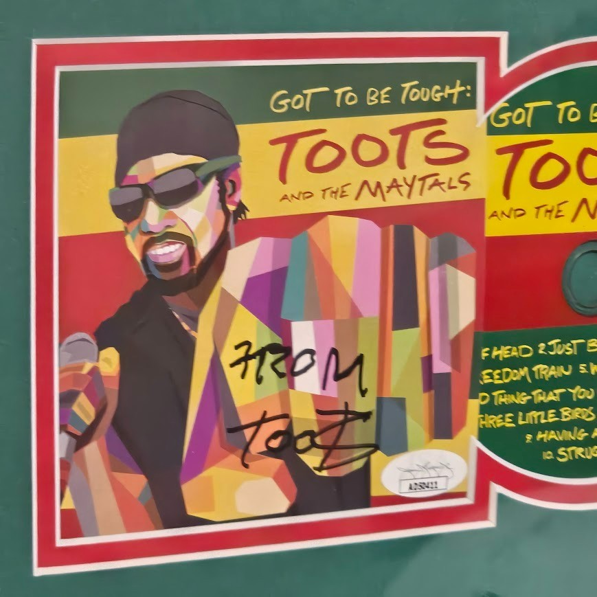 Toots and the Maytals signed Autographed Got to be tough CD JSA COA