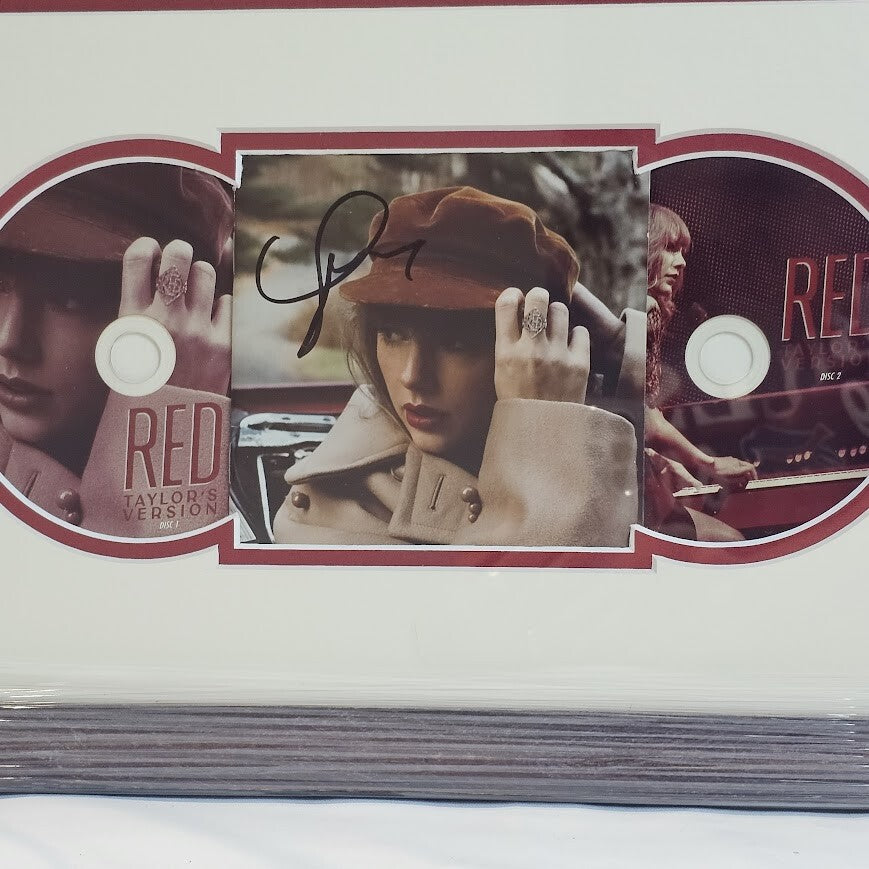 Taylor Swift Signed Red  CD Autographed Original print Alan Fox COA Eras