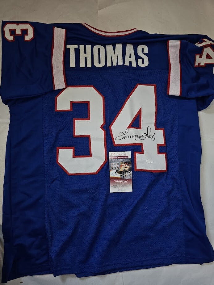 Thurman Thomas signed  Jersey Buffalo Bills JSA Authenticated XL