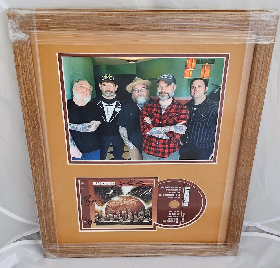 Lucero band signed Autographed When you Found Me  CD JSA Certified COA