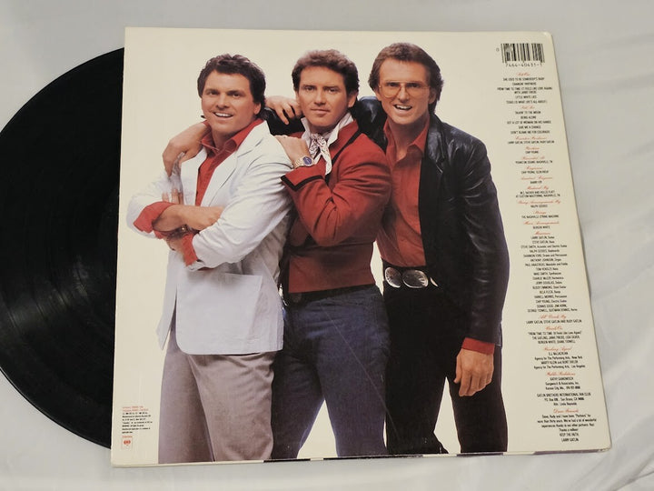The Gatlin Brothers  Signed Partners  LP Record  JSA COA Steve Larry Rudy