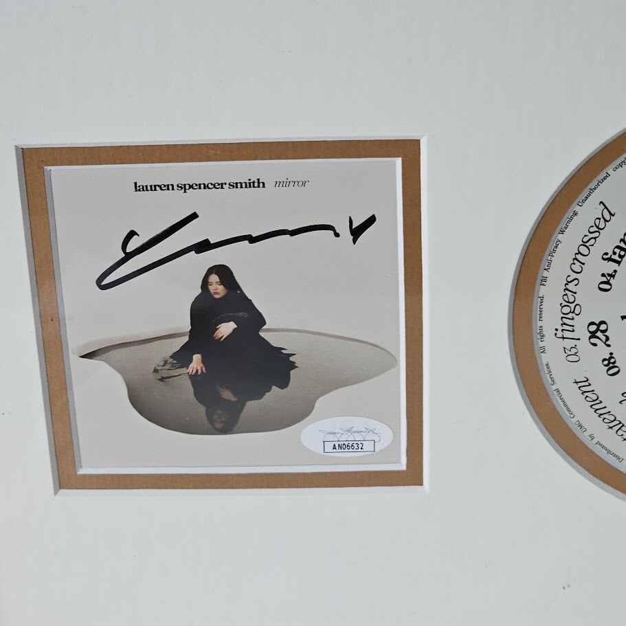 Lauren Spencer Smith signed Mirror CD Autographed JSA Authenticated