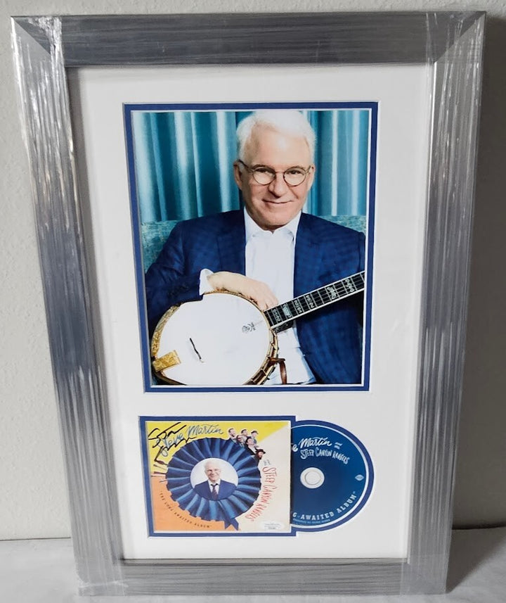 Steve Martin signed The Long Awaited  Album CD JSA COA Steep Canyon Rangers