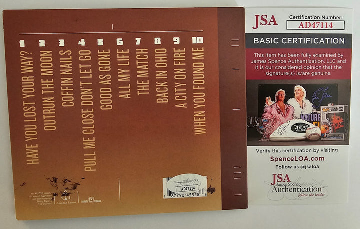 Lucero band signed Autographed When you Found Me  CD JSA Certified COA