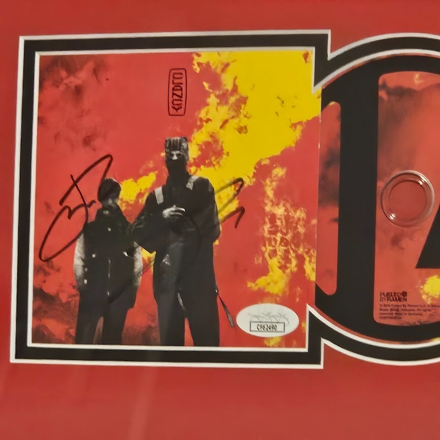 21 Pilots Signed Autographed Clancy CD JSA COA Josh Dun Tyler Joseph