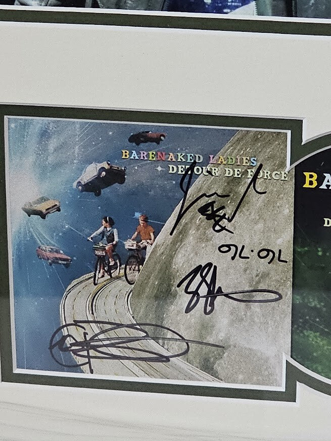 Bare Naked Ladies  Signed Detour De Force Signed  CD Autographed JSA