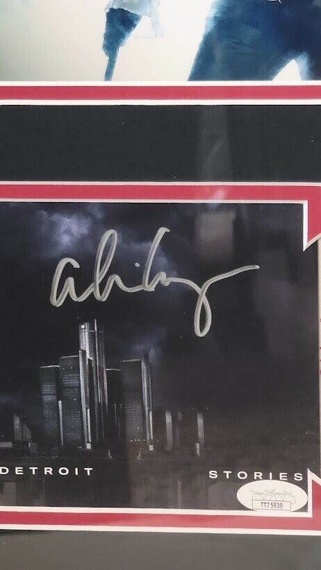 Alice Cooper SIGNED FRAMED "Detroit Stories" CD Autographed JSA certified