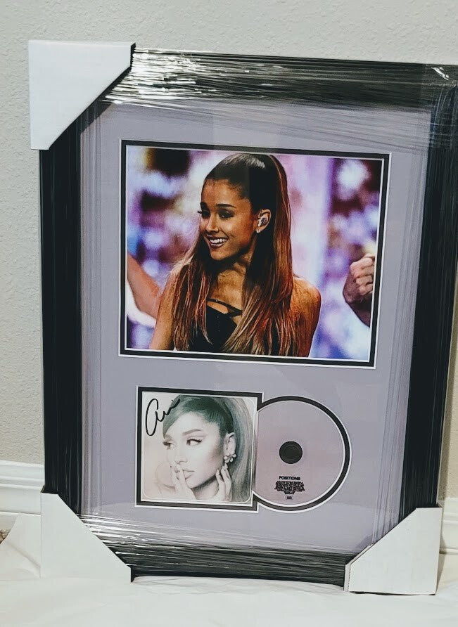 Ariana Grande  Signed Autographed Positions CD  JSA Letter of Authenticity Gift*