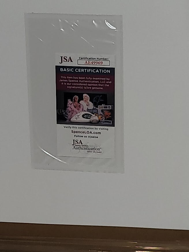 Adam Lambert autographed signed Take One CD JSA Certified Framed