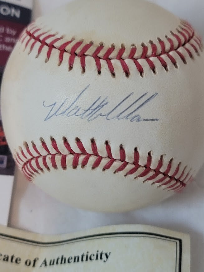 Matt Williams Autographed Signed Baseball JSA COA