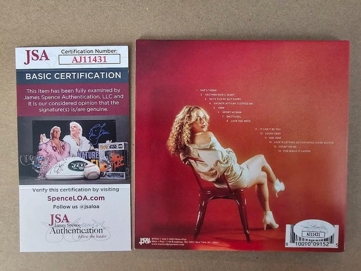 Ashe Rae Signed Autographed Rae AR Debut CD JSA Authenticated