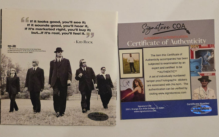 Kid Rock Signed Cocky  Autographed CD  Authenticated COA
