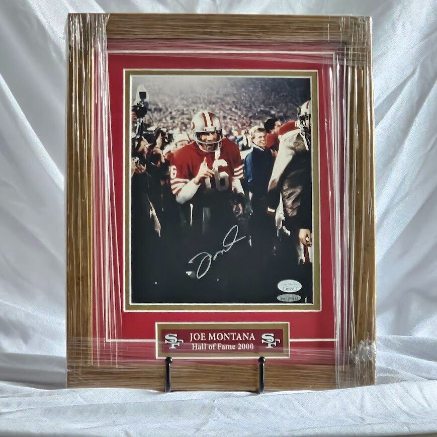 Joe Montana San Francisco 49ers  Autographed Signed 8x10 picture JSA Certified