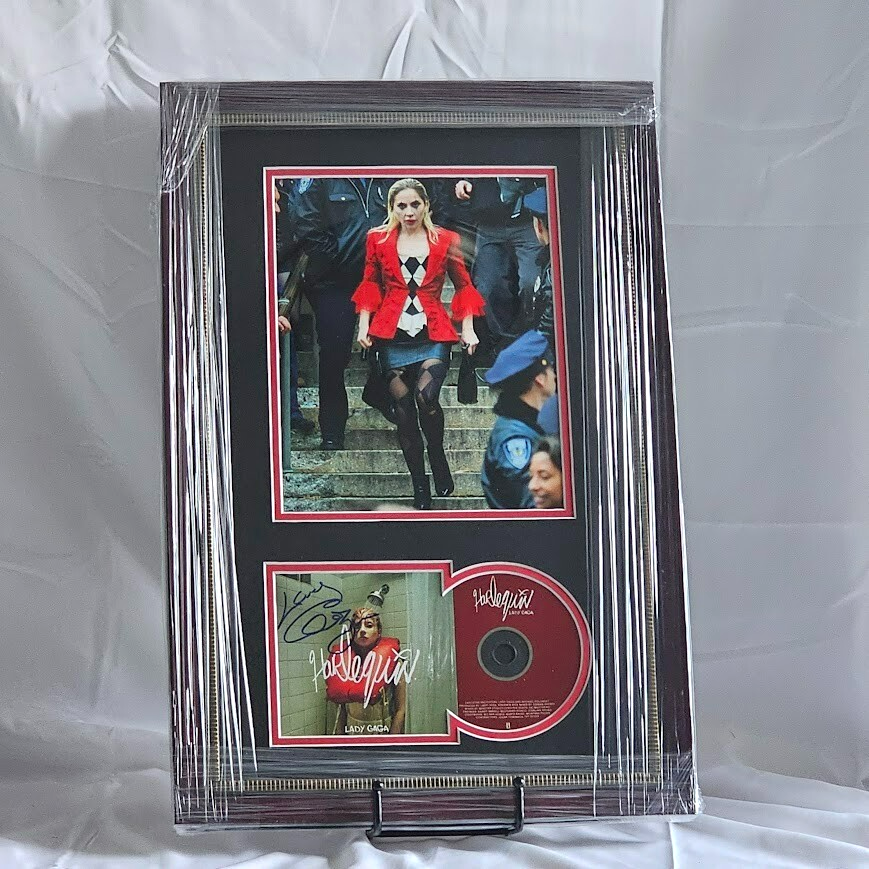 Lady Gaga Signed Harlequin Autographed CD  Authenticated COA