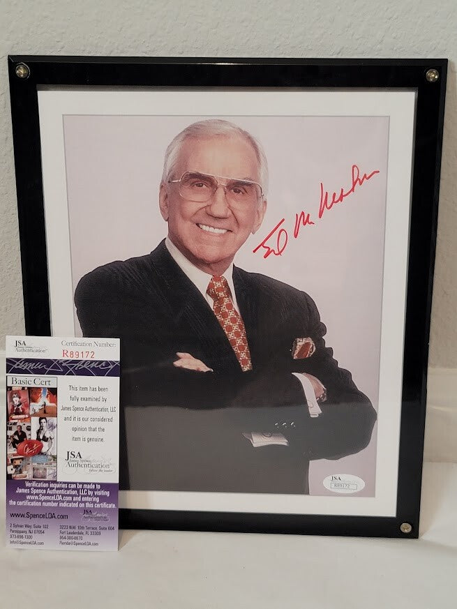 Ed McMahon Signed Autographed Tonight Show JSA Certified Authentic