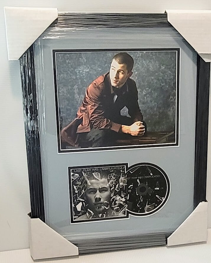 Nick Jonas Signed Last Year Was Complicated CD Beckett Certified Jonas Brothers
