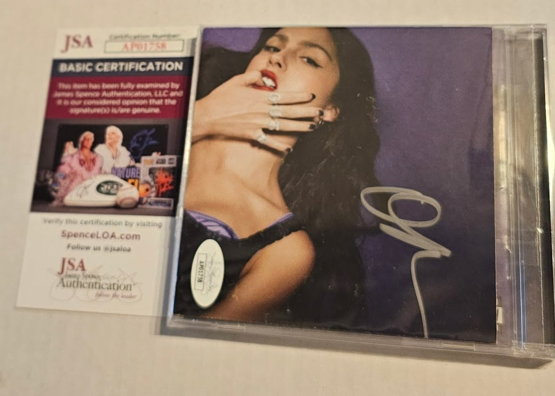 Olivia Rodrigo GUTS CD 2023 Autographed Signed Front Insert New Sealed JSA COA