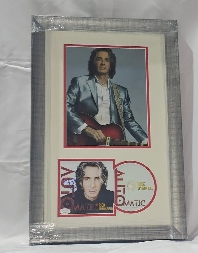 Rick Springfield  signed Autographed Automatic CD JSA Certified  Framed