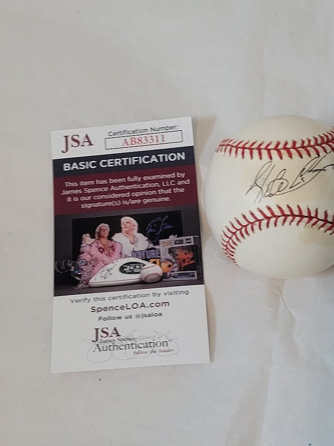Rico Carty Milwaukee Braves signed Autographed Baseball JSA COA
