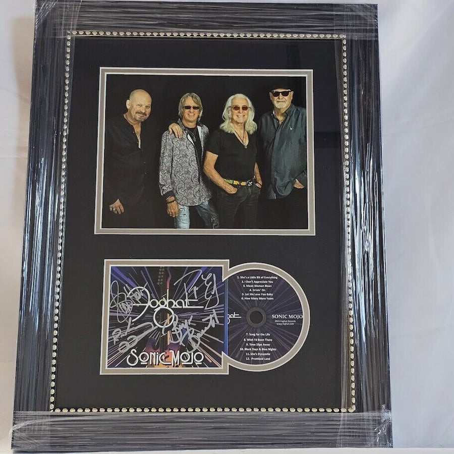 Foghat band  signed Sonic Mojo CD Autographed Authenticated JSA COA