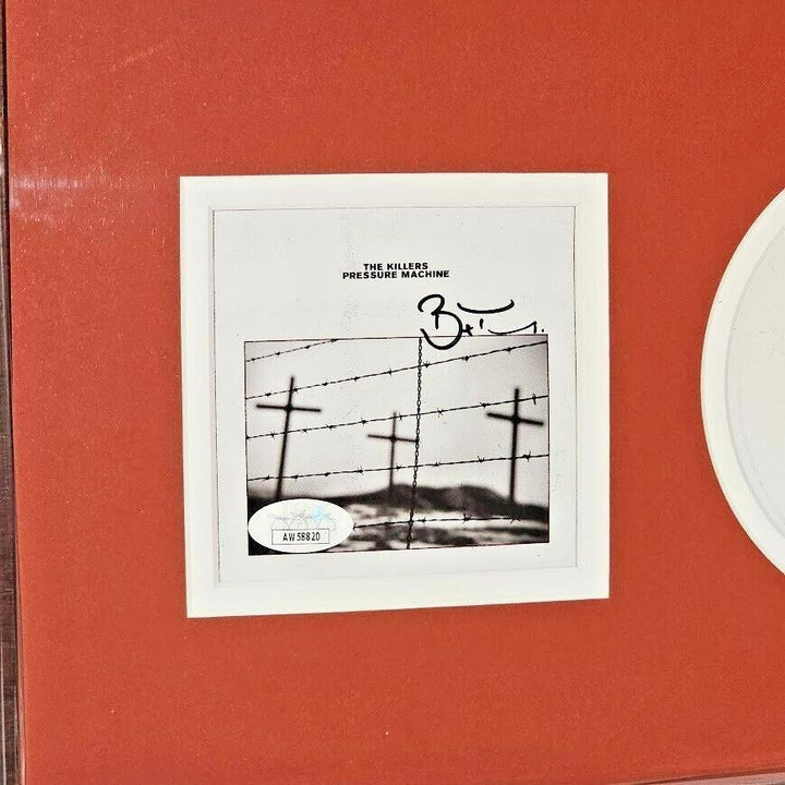 Brandon Flowers SIGNED THE KILLERS PRESSURE MACHINE CD Autographed JSA Certified