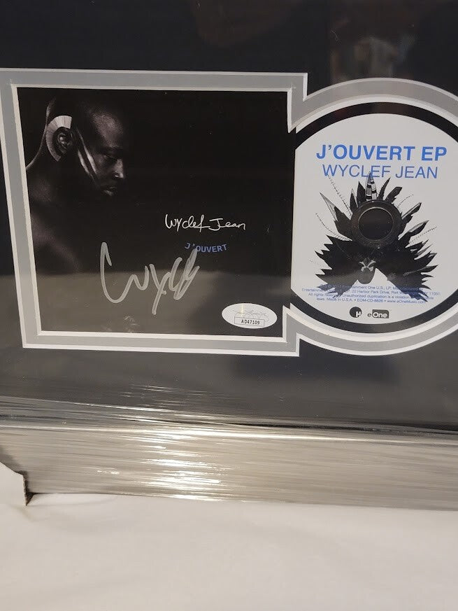 Wyclef Jean signed autographed J'Ouvert EP CD  JSA COA Fugees
