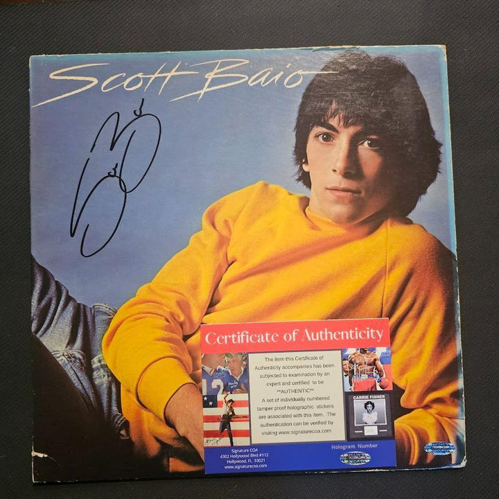 Scott Baio  Signed Autographed  LP Vinyl  Certified COA Happy Days  Chachi