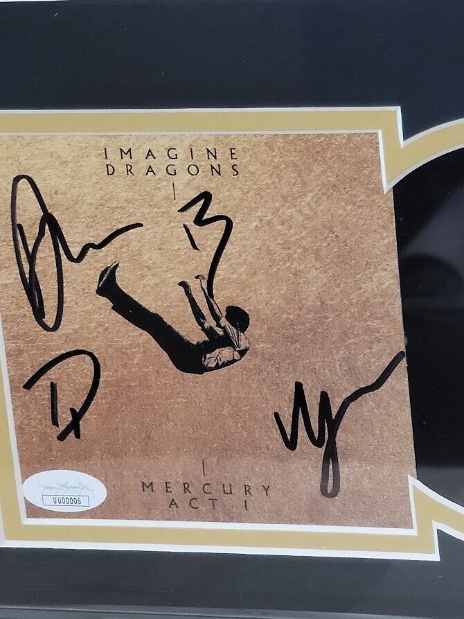 Imagine Dragons  Signed Mercury Act 1  CD Autographed JSA Certified Authentic