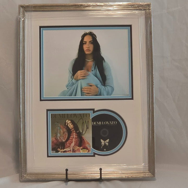 Demi Lovato  Autographed Signed  Dancing with the Devil CD Certified Framed