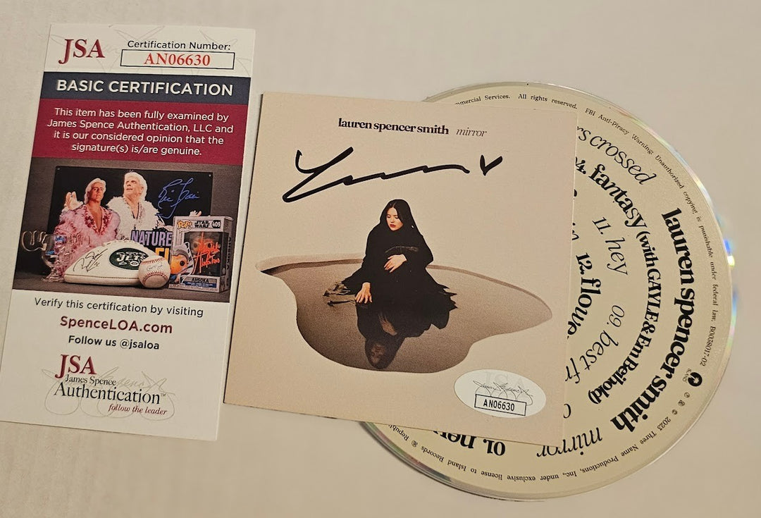 Lauren Spencer Smith   Signed Autographed Mirror CD JSA Certified COA