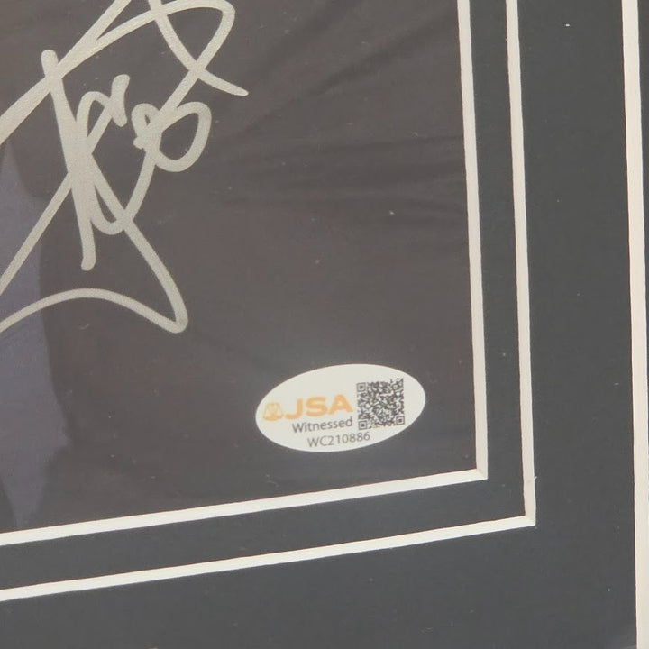 Ice-T & Coco Law and Order Signed  8 X 10 picture JSA Witnessed FRAMED Ice Loves