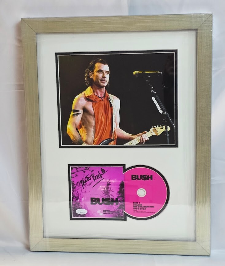 Bush Band Gavin Rossdale Signed Autographed  Loaded CD JSA Certified COA