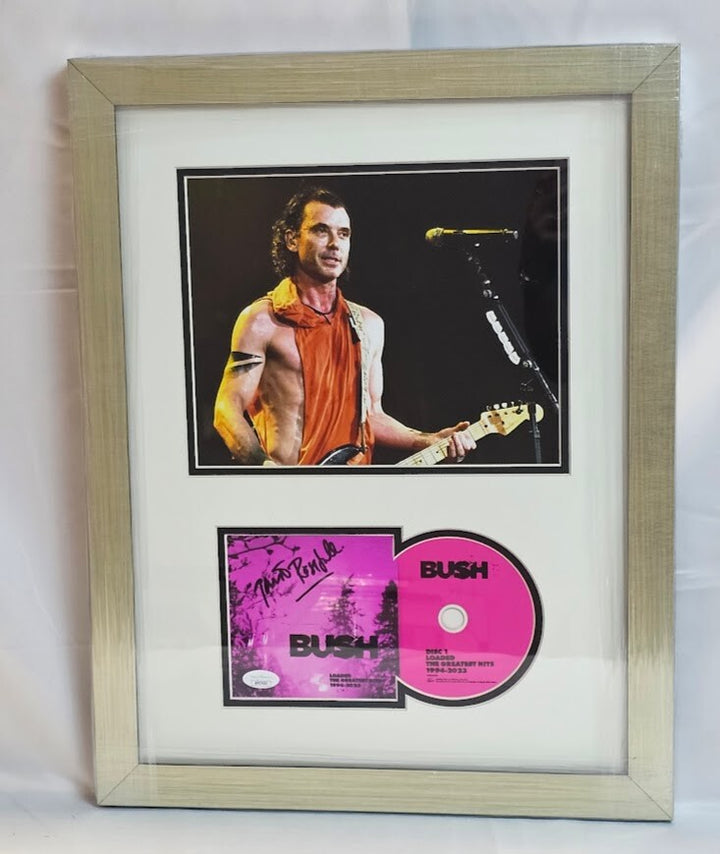 Bush Band Gavin Rossdale Signed Autographed  Loaded CD JSA Certified COA