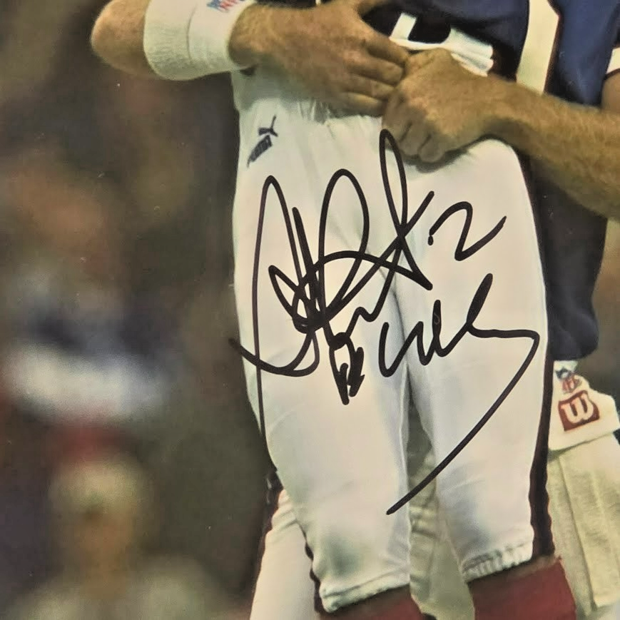 Steve Christie autographed   8x10 photo Buffalo Bills JSA Authenticated COA