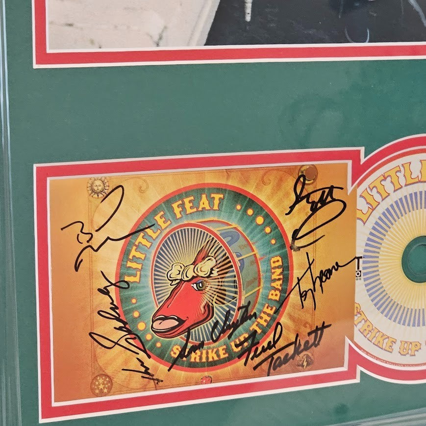 Little Feat signed Autographed Strike up the Band  CD JSA COA