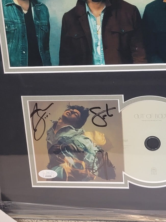 Needtobreath band Signed Autograph Out of Body  Manhood CD COA