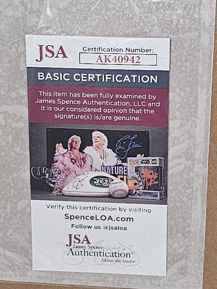 Jonas Brothers Band Signed Autographed CD The Album CD  JSA framed