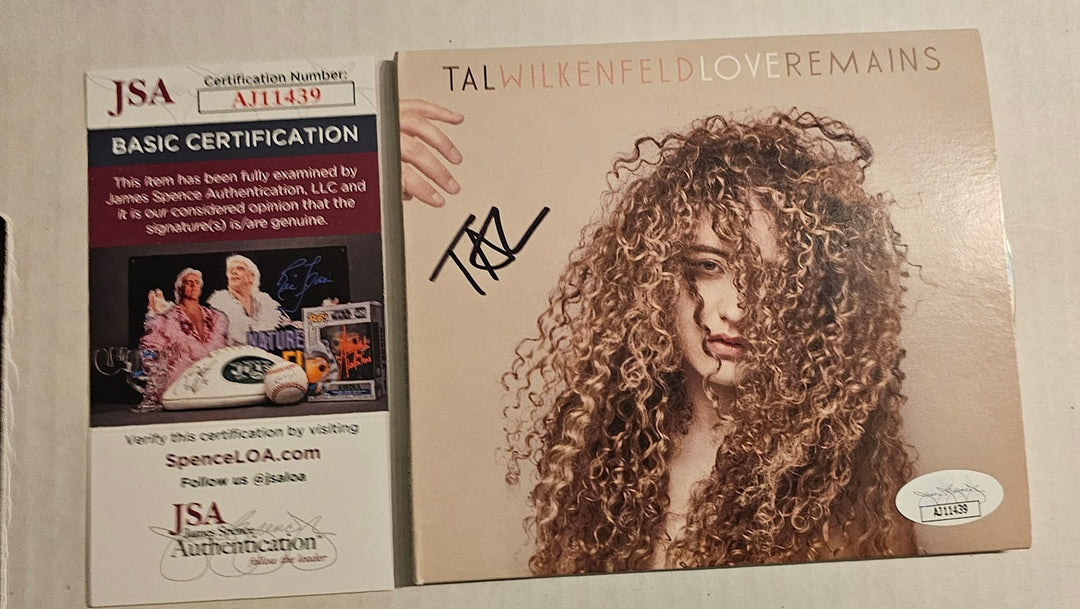 Tal Wilkenfeld Signed Autographed Love Remains CD JSA Authentication  COA