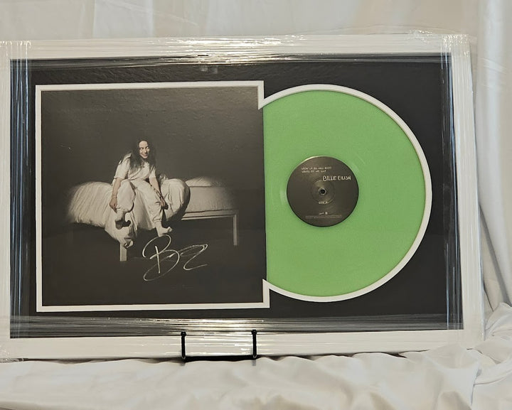 Billie Eilish Signed autographed When We Falll Sleep LP Record Vinyl Glows COA