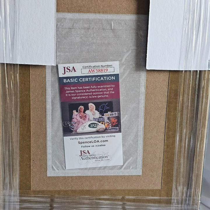 Ariana Grande Signed Eternal Sunshine  Autographed CD JSA  COA Framed