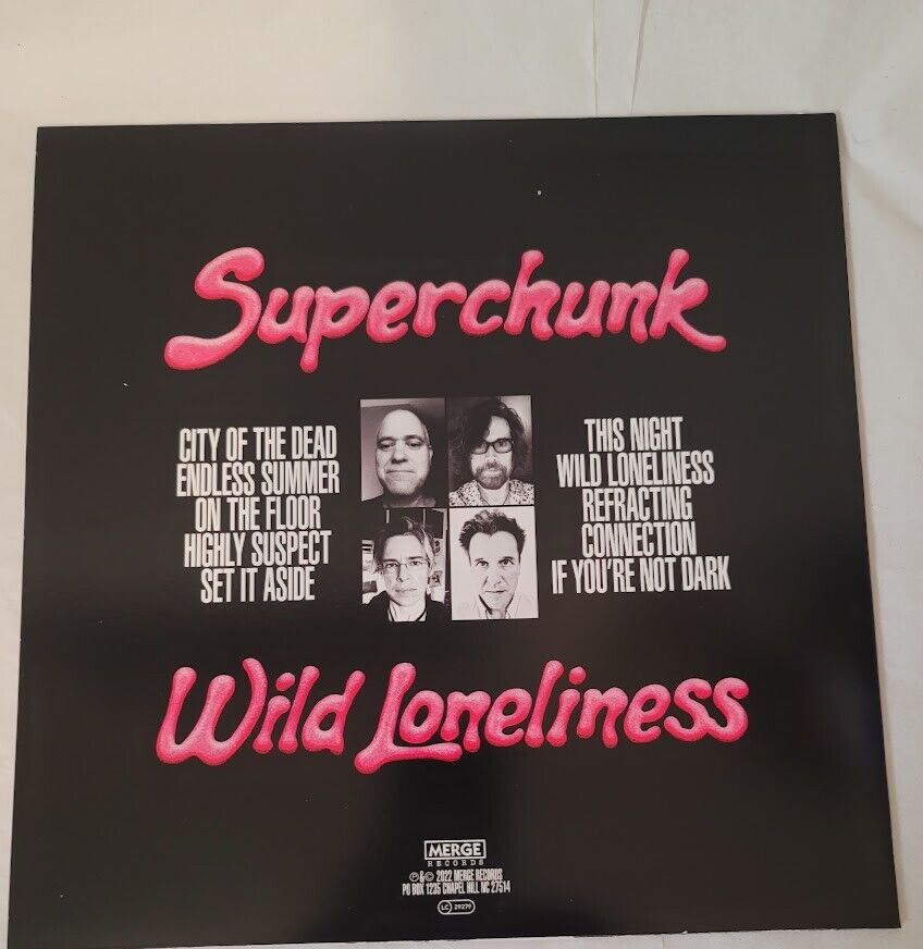 Super Chunk Superchunk Autographed Signed Wild Loneliness JSA Authenticated