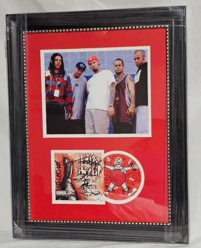 Limp Bizkit  Band signed Three Dollar Bill Yall  CD Autographed JSA  Certified
