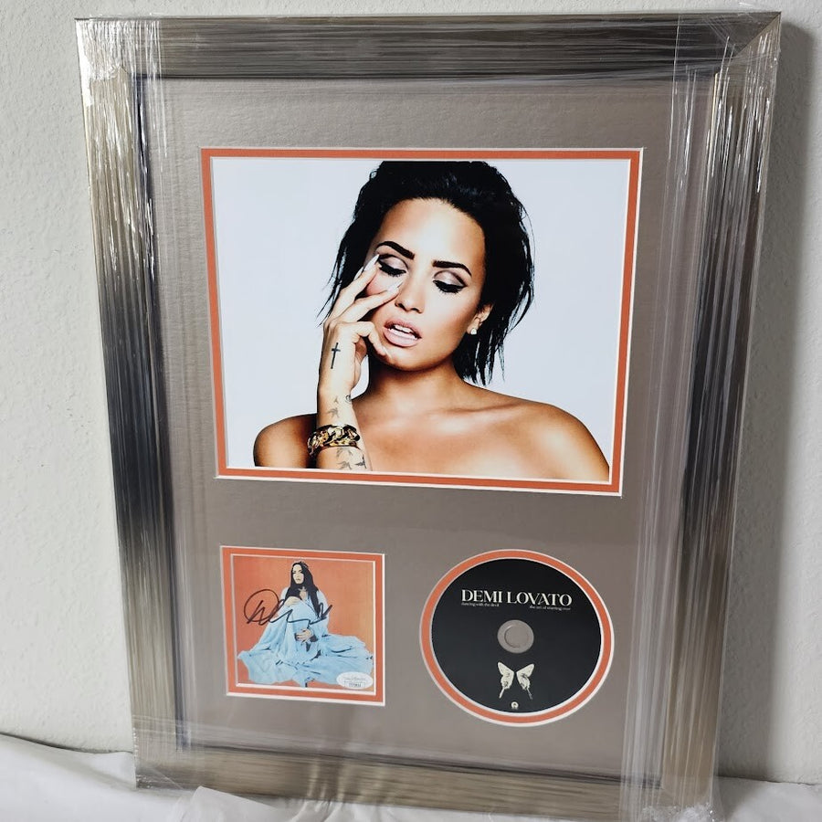 Demi Lovato Signed Dancing with the Devil  CD Autographed Authenticated JSA