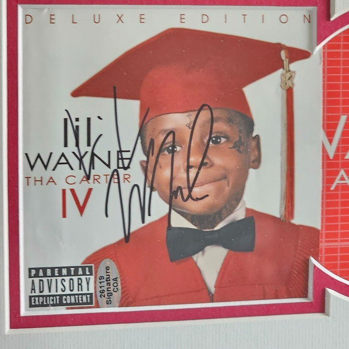 Lil Wayne  Signed Lil Wayne Carter IV  Autographed CD  Authenticated COA