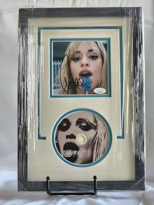 Camila Cabello Signed C,XOXO CD Framed Art Card Autograph JSA COA