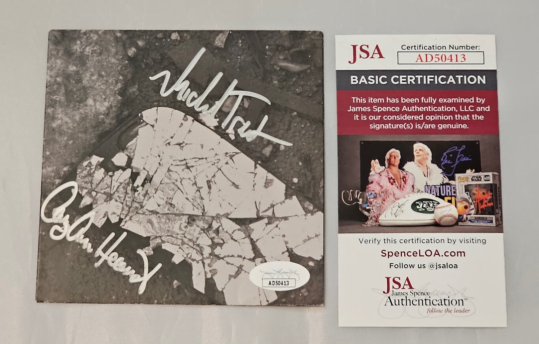 Cary Ann Hearst & Michael Trent  Shovels & Rope signed autographed CD JSA COA