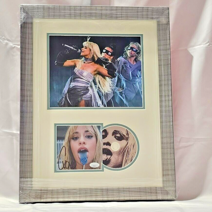 CAMILA CABELLO Signed Autographed C,XOXO CD JSA Framed 5th Harmony
